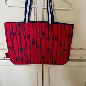 Estée Lauder bag.